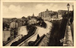 VINTAGE POSTCARD Angouleme the Desaix Rampart and Rotundas