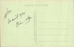 CPA Eguzon Vue eu Amont d'une ecluse Rive droite