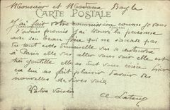 POSTAL Lyon de la VENDIMIA el puente de Lafayette el lugar de Cordeliers y la cuesta de Fourviere