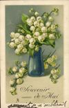 VINTAGE POSTCARD Fantasy Souvenir of May