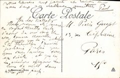 VINTAGE POSTCARD Cannes View Taken of California