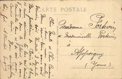 VINTAGE POSTCARD Strasbourg Panoramic View Taken of the Hospital