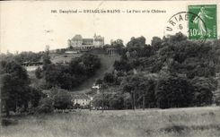 CPA Uriage les Bains Le Parc et le Chateau