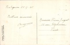 VINTAGE POSTCARD Massif of Vanoise Switches Southern of Gliere Col and glacier of the Great Breakage