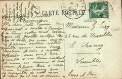 POSTAL ENV de la VENDIMIA de la cámara acorazada de Quimper de la madre de dios