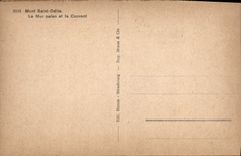 VINTAGE POSTCARD Mont Saint Odile the Wall Palen and Couvent