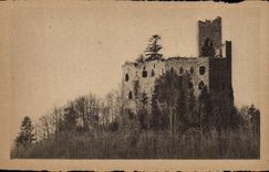 VINTAGE POSTCARD Barr Spesbourg Ruins