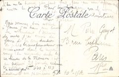 VINTAGE POSTCARD Cannes Seen on the Mount Knight and the Islands