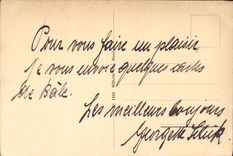 VINTAGE POSTCARD Basel Bundesbahnhof