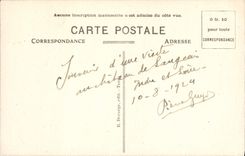 VINTAGE POSTCARD Langeais the Castle