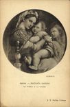 CPA Raphael Sanzio La Vierge a la Chaise Florence