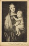 CPA Raphael Sanzio La Vierge du Grand Duc Florence