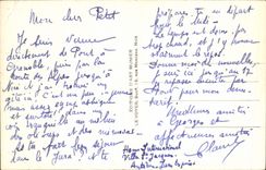 VINTAGE POSTCARD Antibes Old Walls