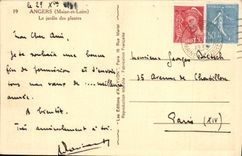 CPA Angers Le Jardin des Plantes
