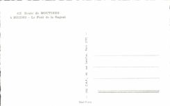 CPM Route de Moutiers a Brides Le Pont de la Rageat