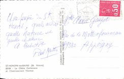 MODERN CARD St les Bains Honors the Oak Centenary and the hydropathic establishment