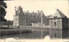 VINTAGE POSTCARD the castle of Coutances