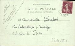 VINTAGE POSTCARD the castle of Coutances