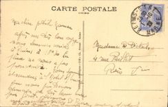 CPA Reims La Cathedrale Bombardee Militaria