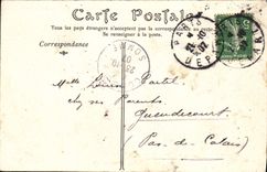 VINTAGE POSTCARD Montmorency the Public garden