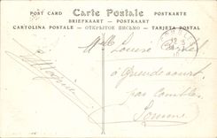 Opinión de Reims de la POSTAL de la VENDIMIA tomada de la estación