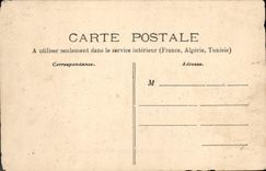 CPA Legende de Saint Saulge L'Ane qui Boit la lune