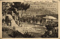 CPA Cap Ferrat St Hospice et la Tete de Chien vus de la pointe du Cap