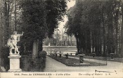 Parque de la POSTAL de la VENDIMIA de Versalles el callejón del agua