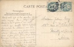 VINTAGE POSTCARD Tours Psalette