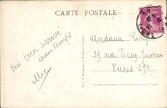 VINTAGE POSTCARD Soissons Tours of St Jean of the Vines