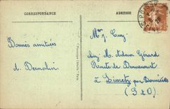 CPA Poissy Eglise Notre Dame La Nef