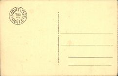 Montaje co de la POSTAL de la VENDIMIA. Cámara acorazada de los mosaicos de la decoración de Odile de los rasgones