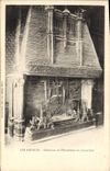 CPA Les Andelys Cheminee De I'Hostellerie Du Grand Cerf
