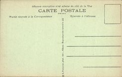 VINTAGE POSTCARD Mason Frontage De I' Eglise Saint Pierre