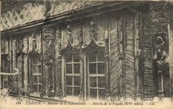 CPA Lisieux Manoir De La Salamandre Details De La Facade