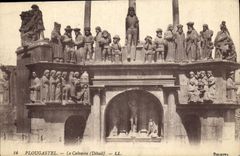 VINTAGE POSTCARD Plougastel the Martyrdom