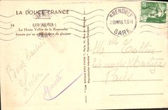 VINTAGE POSTCARD the Alps the High Valley Of Romanche