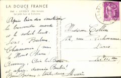 CPM Annecy Le Petit Lac Et Talloires