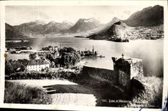 CPM Lac D'Annecy Talloire et chapelle du Toron