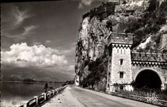 MODERN CARD Surroundings of Aix Les Bains Road of the cornice Tunnel of the large rock
