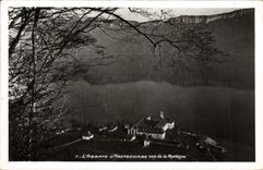 MODERN CARD the Abbey D' Hautecombe Seen Of the Mountain