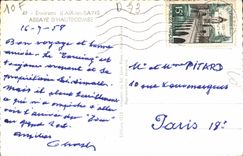 MODERN CARD Surroundings of Aix Les Bains Abbey D' Hautecombe