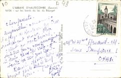 CPM L'Abbaye D'Hautecombe Sur Les Bords Du Lac Du Bourget