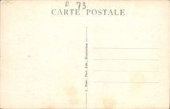 VINTAGE POSTCARD Aix Les Bains Monastery D' Hautecombe Seen Of the Lake