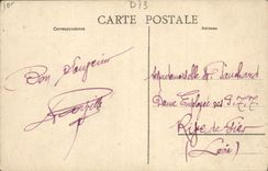 CPA Route De Yenne A Belley Les Gorges De La Balme