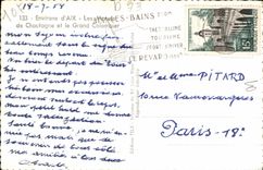 CPM Environs d'Aix Les Marais De Chautagne Et Le Grand Colombier