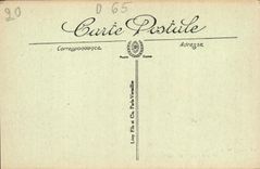 POSTAL de la VENDIMIA pesada la basílica y el martirio bretón