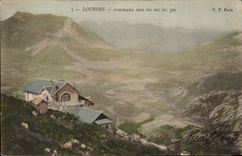 Panorama pesado de la POSTAL de la VENDIMIA tomado del pico de Jer