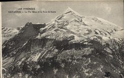 POSTAL Gavarnie de la VENDIMIA que el pico realiza y el pan de azúcar