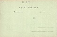 POSTAL Gavarnie de la VENDIMIA que el pico realiza y el pan de azúcar